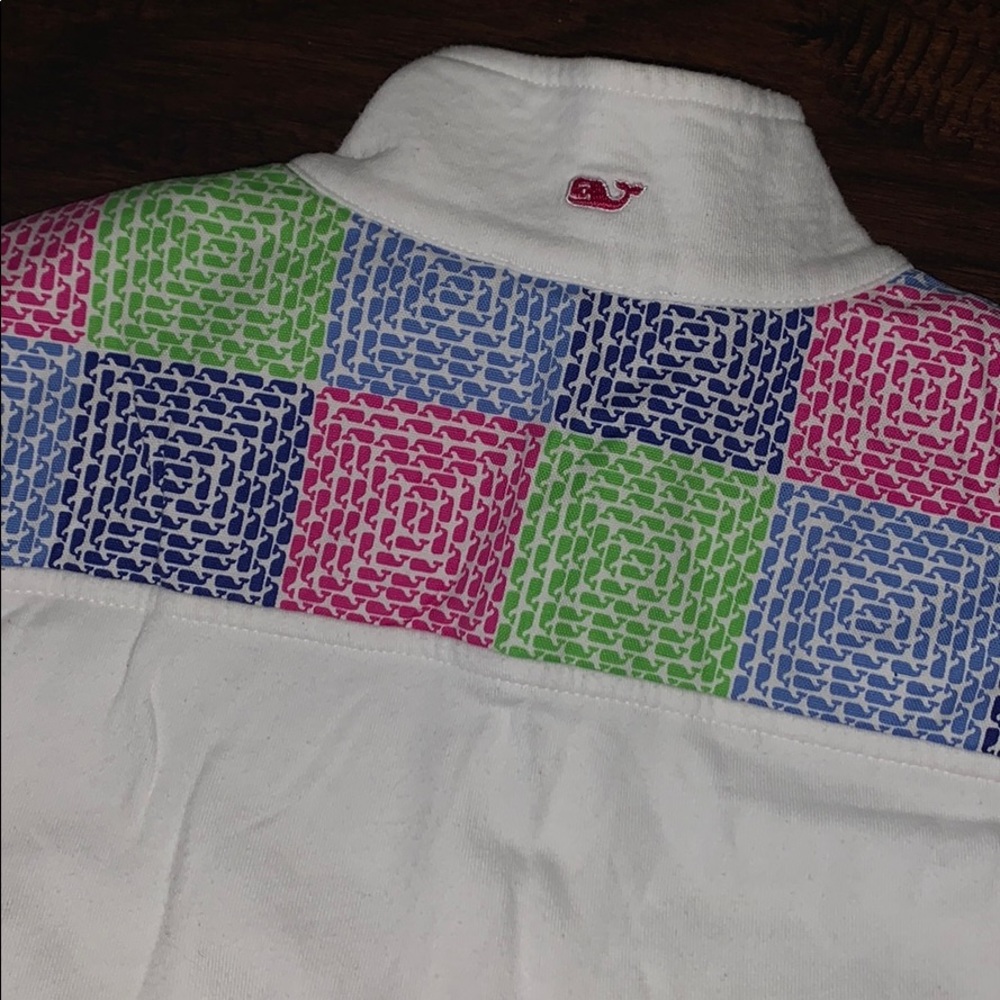 Vineyard Vines Patchwork Shep Shirt Pullover Xs - image 3